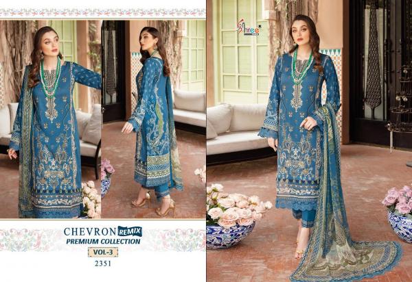 Shree Chevron Remix Premium Collection 2 Cotton Designer Pakistani Suits